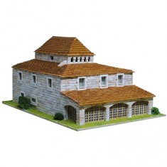Maqueta de cerámica: Masia del Barça, Barcelona, ​​España