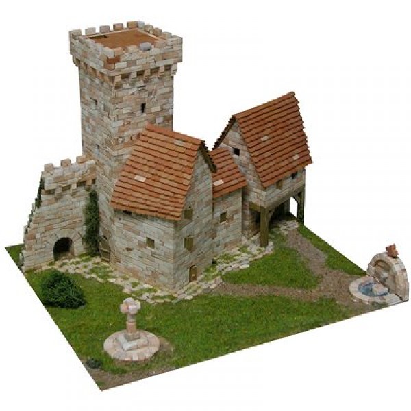 Ceramic model: Medieval tower - Aedes-1256