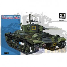 Maqueta de tanque medio británico