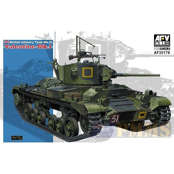Britischer mittlerer Panzer-Modellbausatz - AFVclub-AF35178