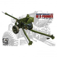 Maquette 1/35 : Canon antichars britannique Mk.4 QF 6 pounder