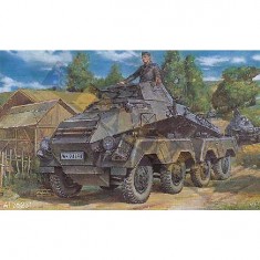 Maquette véhicule blindé sur roues allemand Sd.Kfz.231