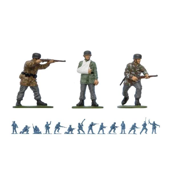 WWII figures : Vintage Classics : German Paratroops - Airfix-A02712V