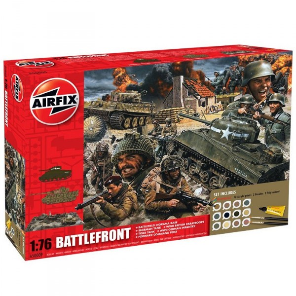 Figurines 2ème Guerre Mondiale : Battlefront Gift Set - Airfix-50009
