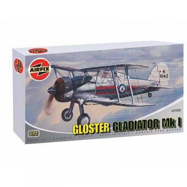 Maquette avion : Gloster Gladiator - Airfix-01002