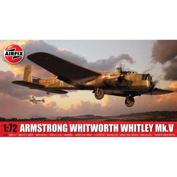 Maquette avion : Armstrong Whitworth Whitley Mk.V - Airfix-08016