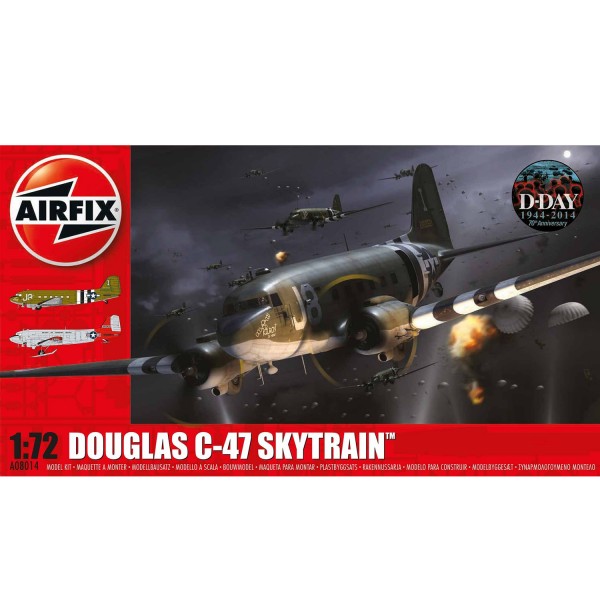 Maquette avion : Douglas Dakota C-47 A/D Skytrain - Airfix-08014