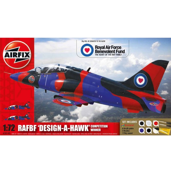 Maquette avion : Gift Set : RAFBF "Design-a-Hawk" Competition Winner - Airfix-50140