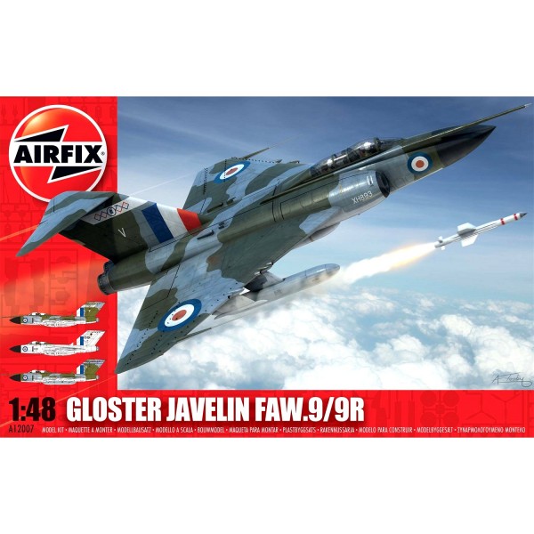 Maquette avion : Gloster Javelin FAW.9/9R - Airfix-12007
