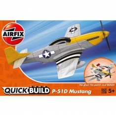 Maquette avion : Quick Build : Mustang P-51D