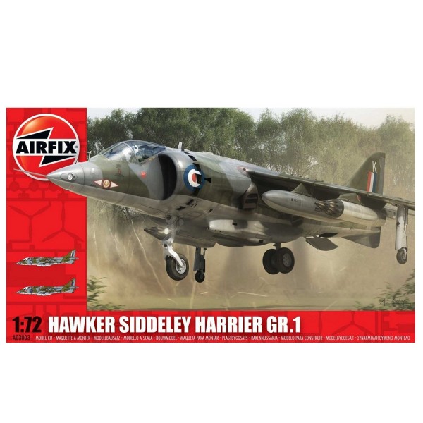 Maquette avion : Hawker Siddeley Harrier GR1 - Airfix-03003