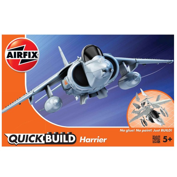 Quick Build aircraft model: Harrier - Airfix-J6009