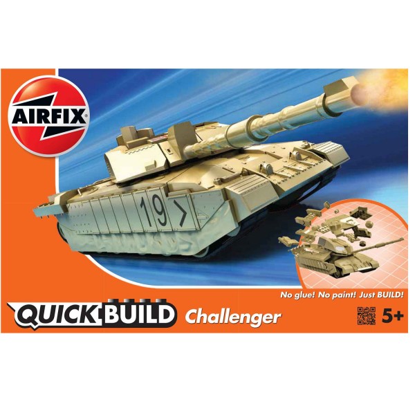 Maquette char Quick Build : Challenger Tank - Airfix-J6010