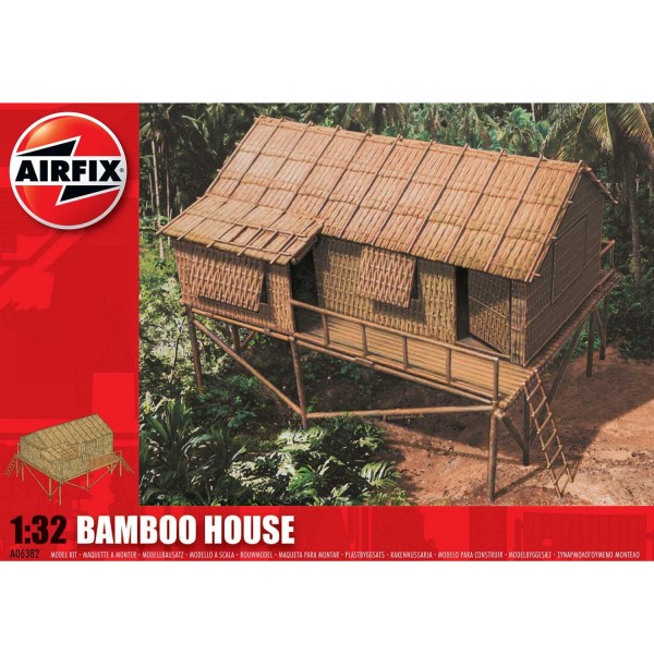 Maquette maison en bambou 1/32 - Airfix-06382