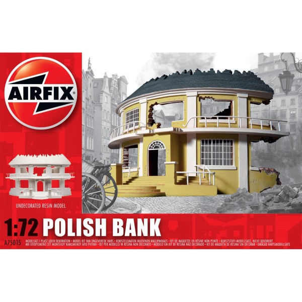 Maquette Ruines de guerre : Banque polonaise - Airfix-75015