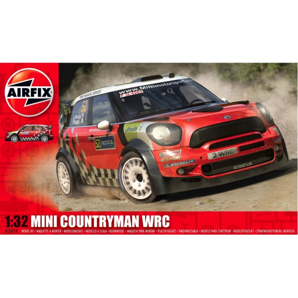 Maquette voiture : Mini Countryman WRC - Airfix-03414