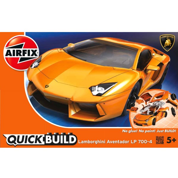 Maquette voiture : Quick Build : Lamborghini Aventador LP 700-4 - Airfix-J6007