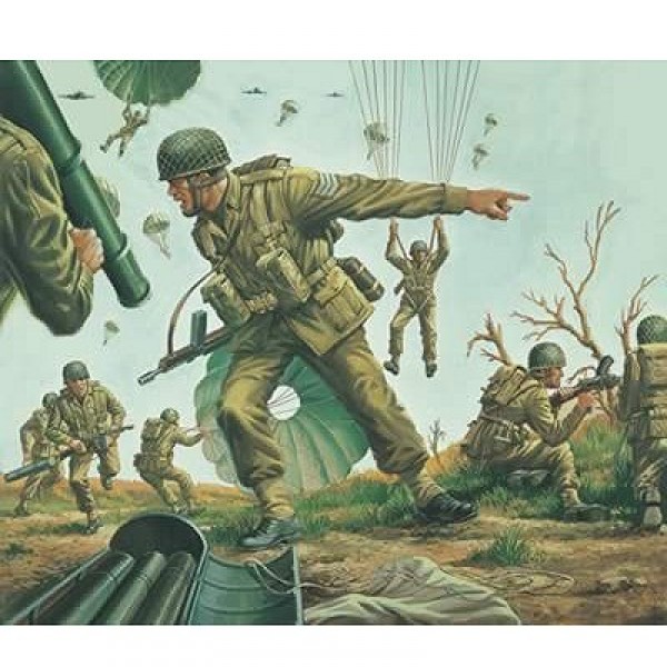 Figurines 2ème Guerre Mondiale : Paras Britanniques - Airfix-01723