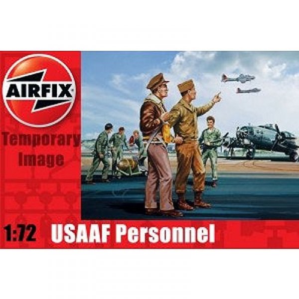 Figurines 2ème Guerre Mondiale : Personnel de l'USAAF - Airfix-01748