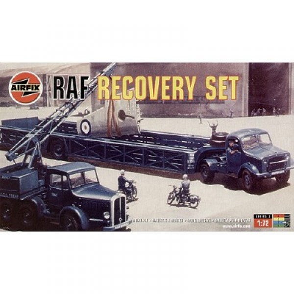 Maquettes véhicules militaires : RAF Recovery Set - Airfix-03305