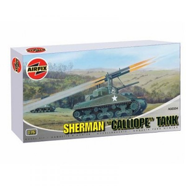 Maquette Char : Sherman Calliope Tank - Airfix-02334