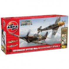 Dogfight Double Spitfire 1A/BF 109E - 1:72e - Airfix