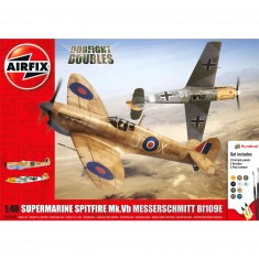 Supermarine Spitfire MkVb Messerschmitt - 1:48e - Airfix