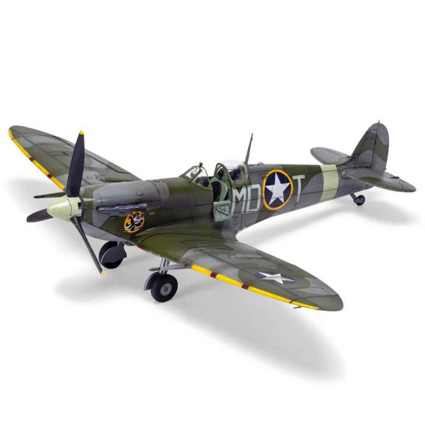 Maquette avion militaire : Supermarine Spitfire Mk.Vb - 1:48e - Airfix-A05125A