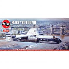 Maquette avion militaire : Fairey Rotodyne - Gyroplane