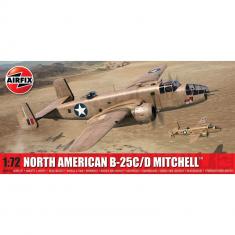 Maqueta de avión militar: norteamericano B-25C/D Mitchell