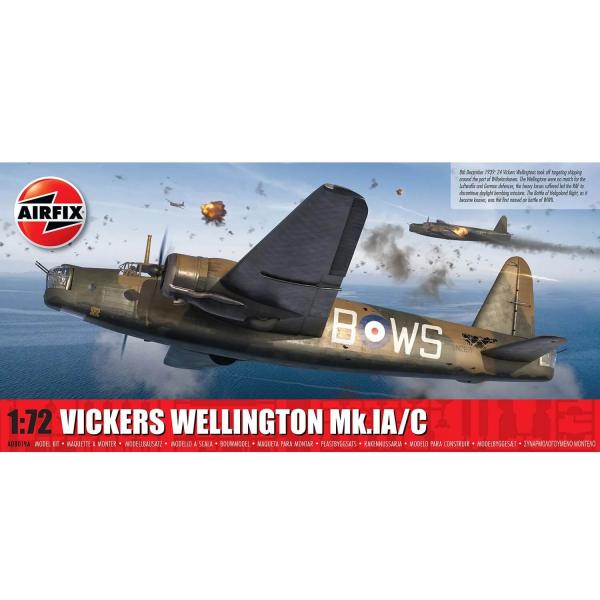 Maquette avion militaire : Vickers Wellington Mk.IA/C - Airfix-A08019A