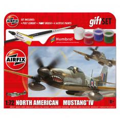 Maqueta de avión: Gift Set : North American Mustang Mk.IV