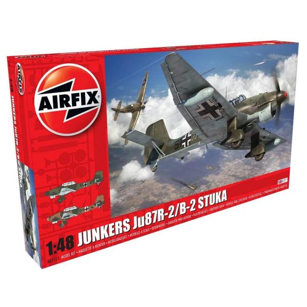 Maquette Avion Militaire : Junkers JU87B-2/R-2 "Stuka" - Airfix-A07115