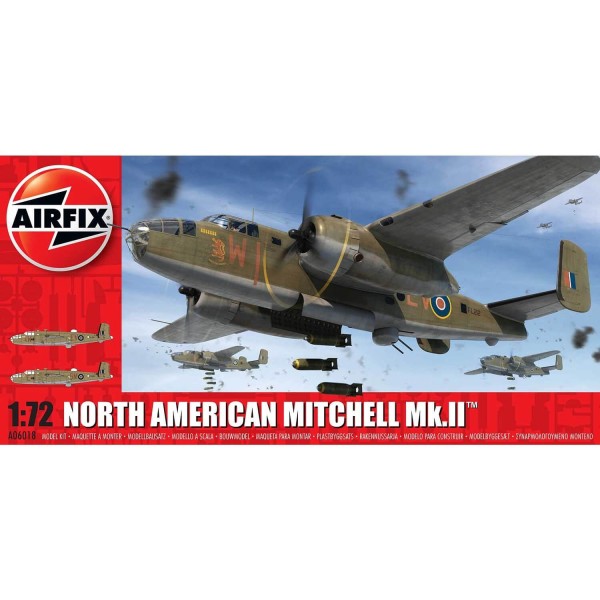 Maqueta de avión: North American Mitchell Mk.II - Airfix-A06018