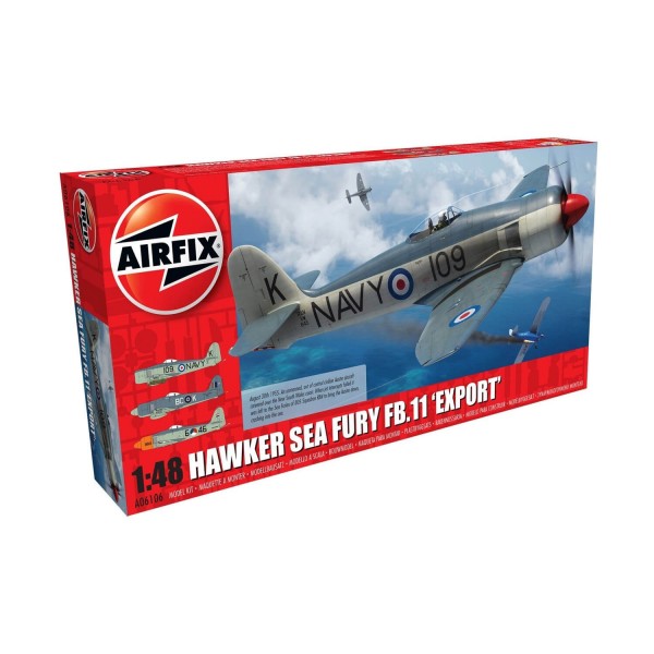 Aircraft model: Hawker Sea Fury FB.11 Export - Airfix-A06106