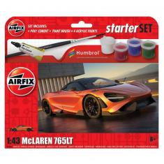Maqueta de coche : Starter Set - McLaren 765LT
