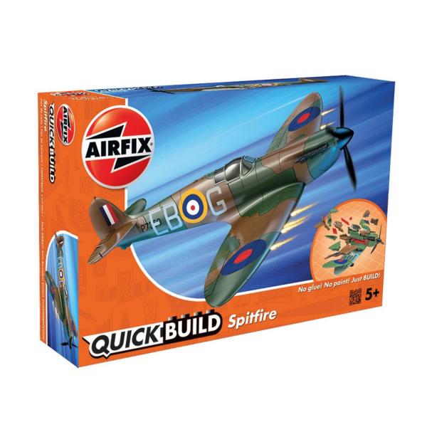 Flugzeugmodell: Quick Build: Spitfire - Airfix-J6000