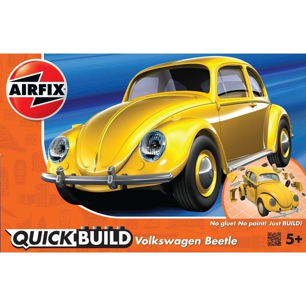 Quickbuild VW Beetle - Yellow - Airfix - J6023
