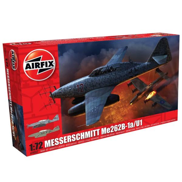 Maqueta de avión: Messerschmitt Me262B-1a / U1 - Airfix-A04062