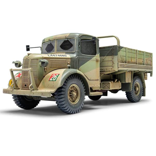 Military vehicle model: WWII British Army 30-cwt 4x2 GS Truck - Airfix-A1380