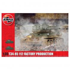 Modelltank: T34-85 112 Fabrikproduktion