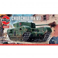 Churchill Mk.VII Tank, Vintage Classics - 1:76e - Airfix