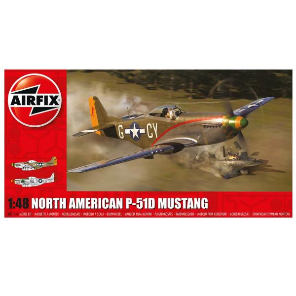 Maquette Avion :  P-51D Mustang - Airfix-A05131A