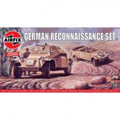 Maqueta de vehículo militar: Clásicos de época: Reconocimiento alemán