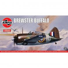 Maqueta de avión militar : Vintage Classics : Brewster Buffalo
