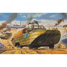 Maquette véhicule militaire : DUKW