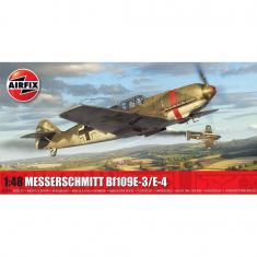 Maquette Avion : Messerschmitt Bf109E-3/E-4