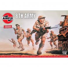 WWII British 8th Army - 1:76e - Airfix