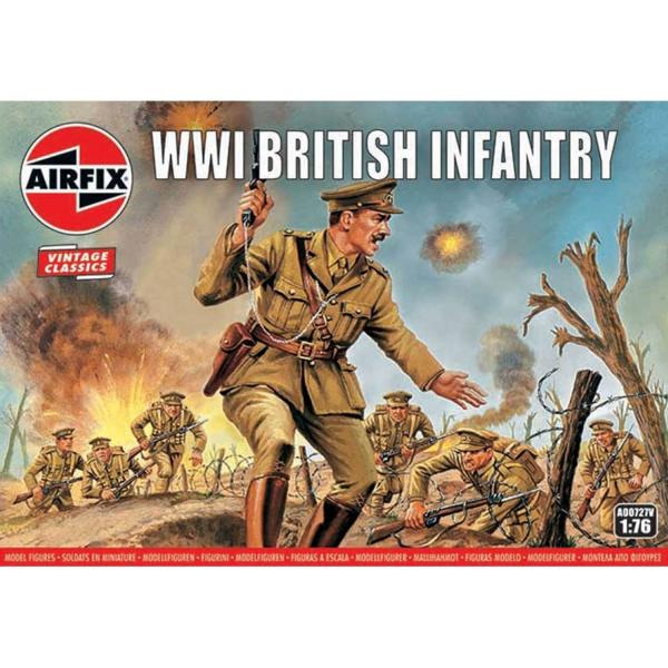WWI British Infantry, Vintage Classics - 1:76e - Airfix - Airfix-A00727V