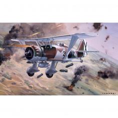 Flugzeugmodell: Vintage Classics: Henschel Hs123A-1